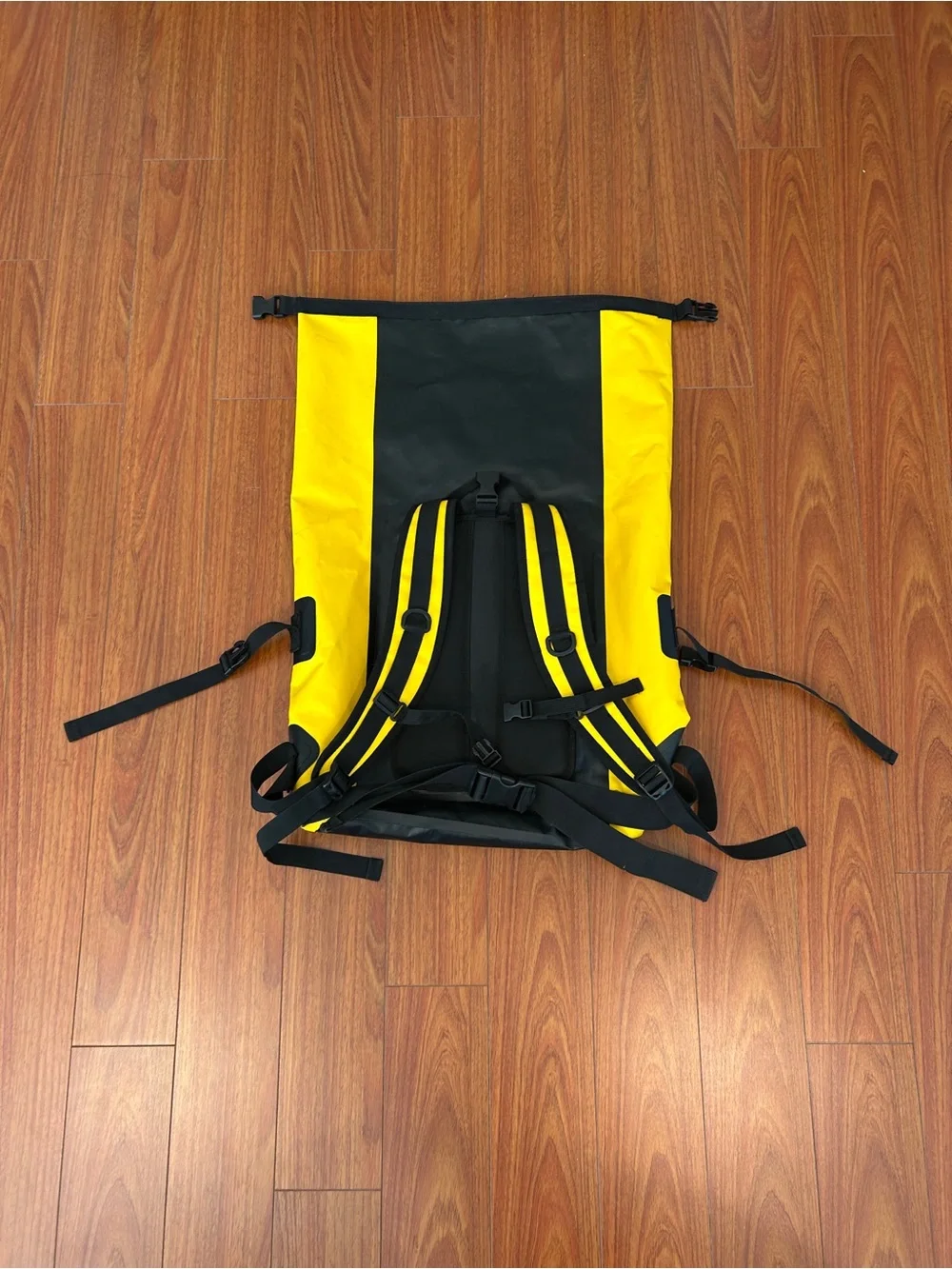 Earth Pak Waterproof Dry Bag Backpack 55L (Yellow)